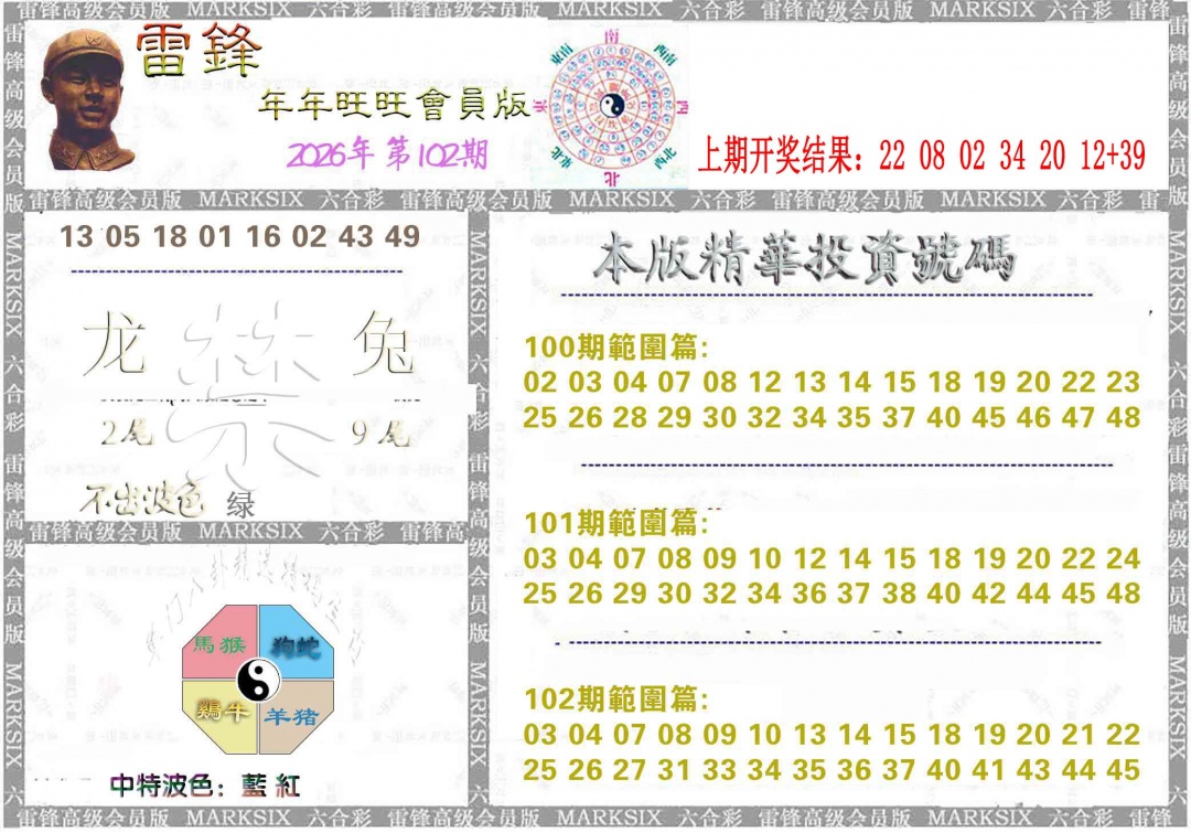 102期雷锋鼠年旺旺版[图]